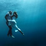 underwater couple